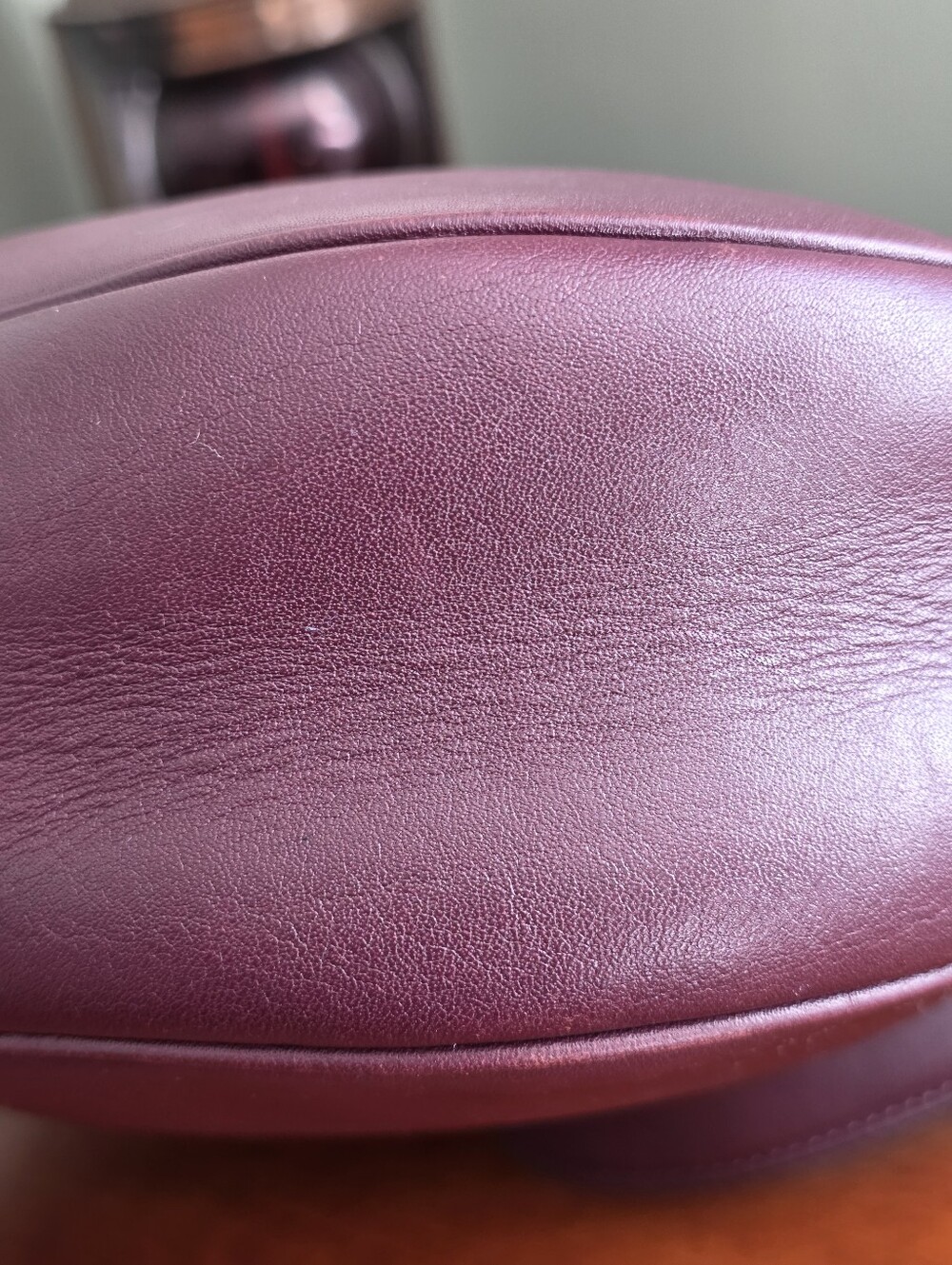 Coach 21025E Mae Hobo Oxblood Leather Shoulder Crossbody Bag - Picture 10 of 16